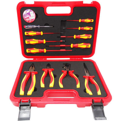 15 μονωμένα κατσαβίδια Toolstation 1000V ταινιών αυτοκόλλητων ετικεττών εναλλασσόμενου ρεύματος εξαρτήσεων SE εργαλείων πακέτων VDE PC ελεγκτής