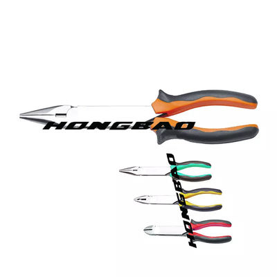 Υψηλός συνδυασμός Plier 6 ίντσα 8 ίντσα 180mm 185mm μακρύς λαιμός Linesman δύναμης που μονώνεται