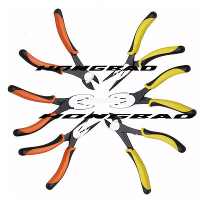 Υψηλός συνδυασμός Plier 6 ίντσα 8 ίντσα 180mm 185mm μακρύς λαιμός Linesman δύναμης που μονώνεται