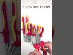 το εργαλείο χειρός 1000V Vde έθεσε σε 200mm μονωμένη καλωδίων πενσών γδυσίματος πτύχωση καλωδίων 8 την ίντσα